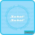 Romet Sokół naklejka napis