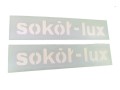 Naklejki na rower ROMET SOKÓŁ LUX napis