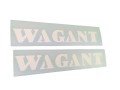 Naklejki na rower ROMET WAGANT napis