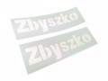 Naklejka Romet Zbyszko naklejki biały napis