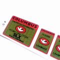 naklejka columbus c6