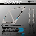 Naklejki na rower Giant