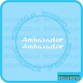 naklejki na rower romet ambasador