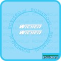 Naklejki na rower ROMET WICHER napis