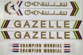 naklejka na rower gazelle 1