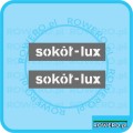 Naklejki na rower ROMET SOKÓŁ LUX szablon do malowania