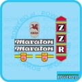 Naklejka ROMET ZZR MARATON , napis-szablon