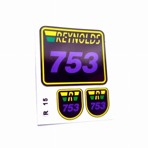 Naklejka Reynolds 753 naklejki na rower R15