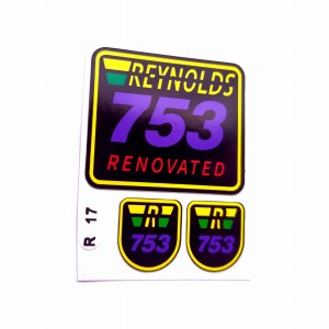 Naklejka Reynolds 753 Renovated naklejki R17