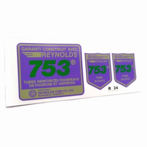 Naklejki Reynolds 753 Tubes Renforces Forreaux R24