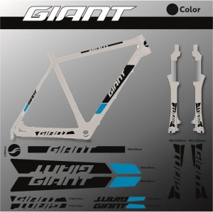 Naklejki Giant -  naklejki na rower Giant -set 551