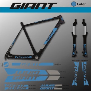 Naklejki Giant -  naklejki na rower Giant -set 555
