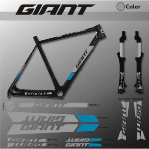 Naklejki Giant -  naklejki na rower Giant -set 556