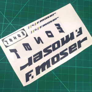 Naklejka Moser naklejki na rower Moser set 601