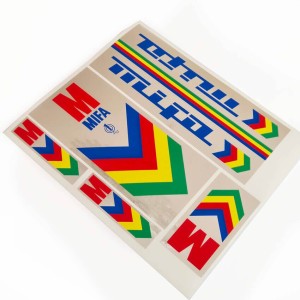 MIFA naklejka DDR na rower IFA MIFA decals bicycle stickers set1