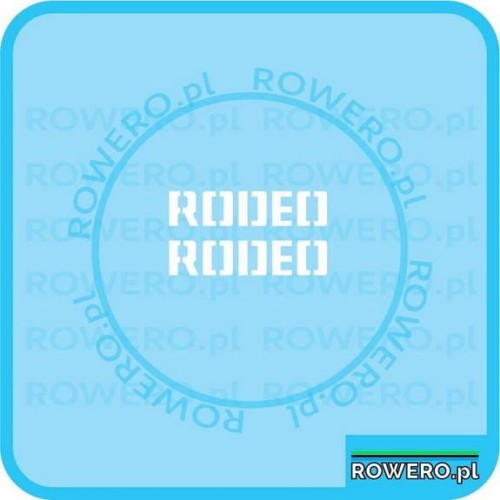 Naklejki na rower ROMET RODEO naklejka napis