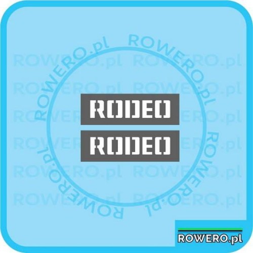 Naklejki na rower ROMET RODEO szablon do malowania