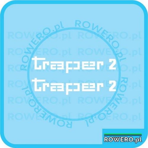 Naklejki na rower ROMET TRAPER 2 naklejka napis