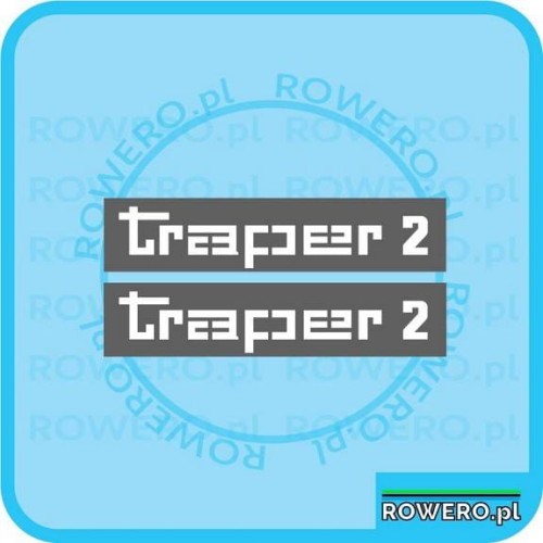 Naklejki na rower ROMET TRAPER 2 szablon do malowania