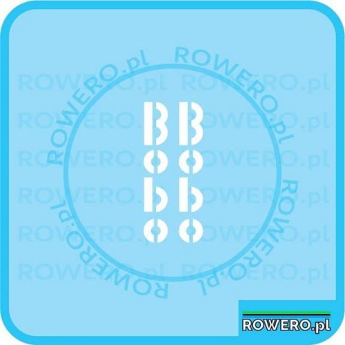 Naklejki na rower ROMET BOBO naklejka napis