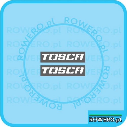 Naklejki na rower ROMET TOSCA szablon do malowania