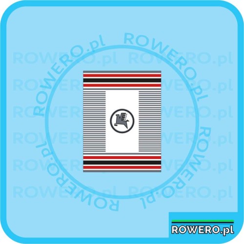 Naklejka Romet Uniwersalna biała