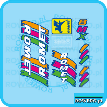 naklejka Romet BMX naklejki