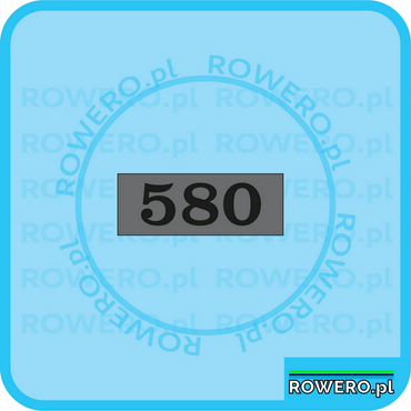 Naklejka Romet Sport Super Special rozmiar 580