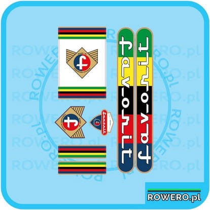 Naklejki FAVORIT set 307