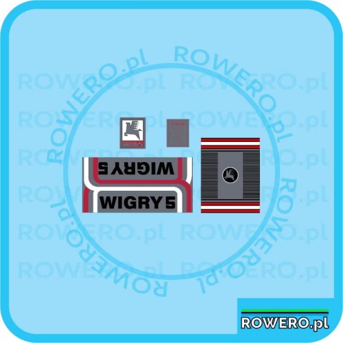 Naklejki Romet Wigry 5