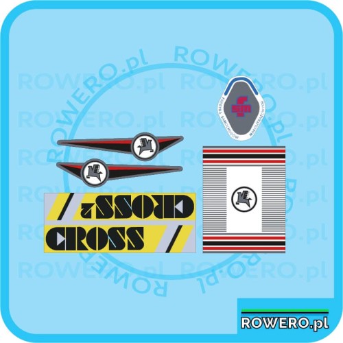 Naklejki Romet Cross 2