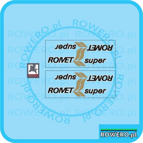 Naklejki Romet Super 3