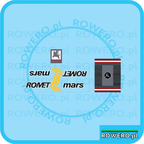 Romet Mars naklejki