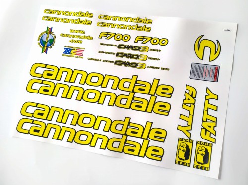 Naklejki Cannondale  naklejki rowerowe