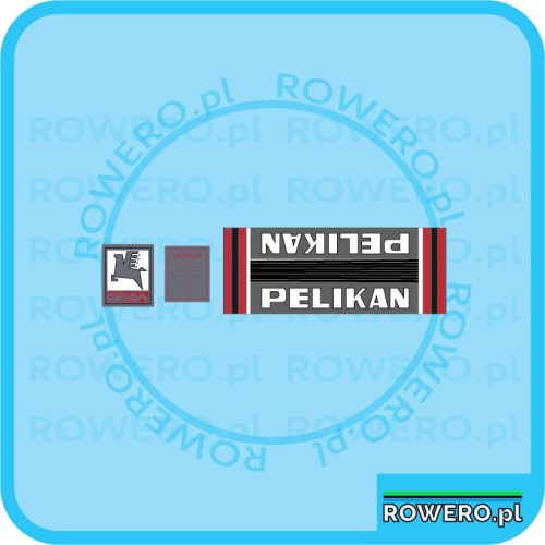 Naklejki Romet Pelikan