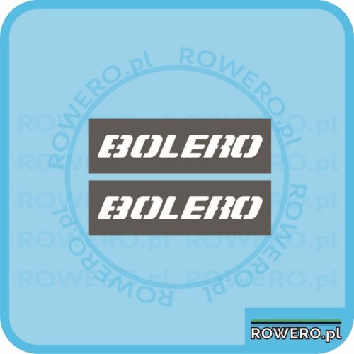 Szablony do malowania napisu ROMET BOLERO (cena za 2 szt.)