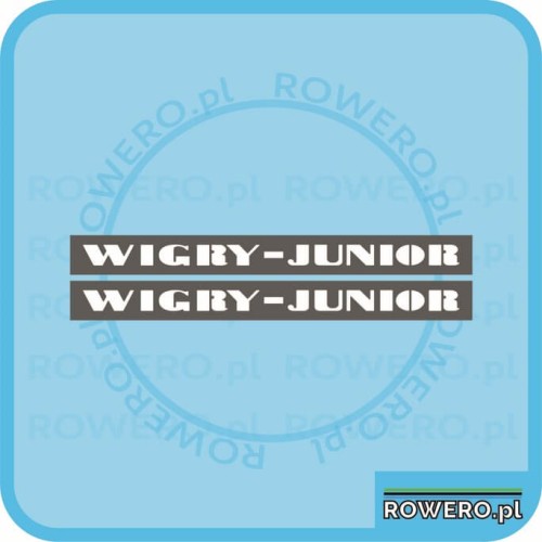 Szablon do malowania napisu ROMET WIGRY JUNIOR