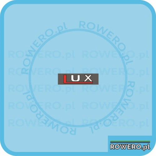 Naklejka na rower  ROMET LUX mini