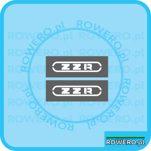 Naklejki szablon do malowania napisu ROMET ZZR