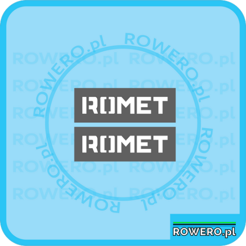 Naklejki szablon do malowania napisu ROMET