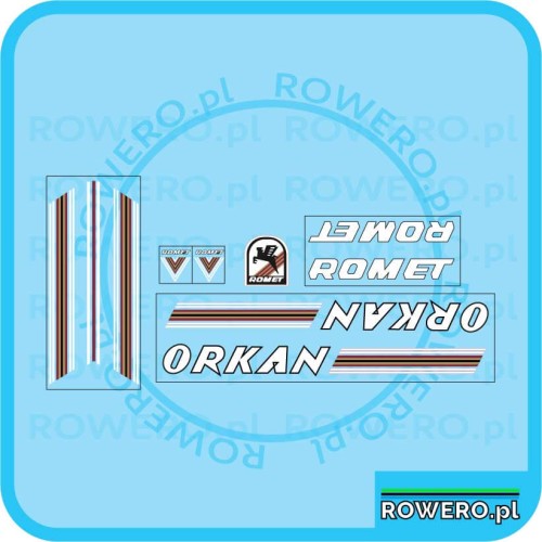Naklejki Romet Orkan