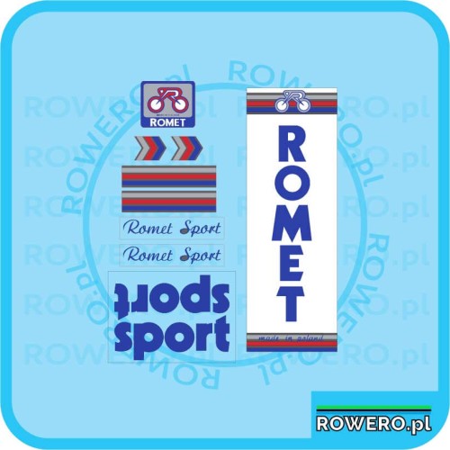 Naklejki na rower Romet SPORT