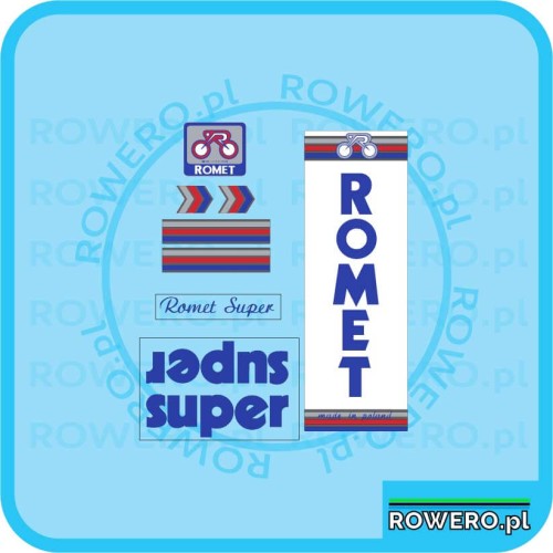 Naklejki Romet Super