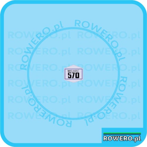 Naklejki na rower ROMET Uniwersalna rozmiar 570