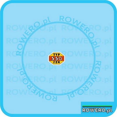 Naklejki na rower ROMET Jaguar Uniwersalna 550