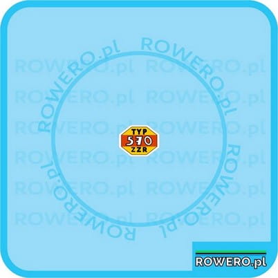 Naklejki na rower ROMET Jaguar Uniwersalna 570