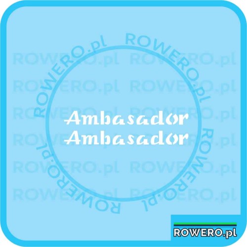 naklejki na rower romet ambasador