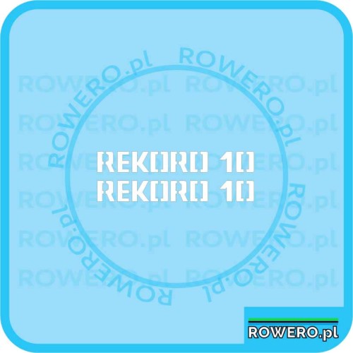 Naklejki na rower ROMET REKORD 10