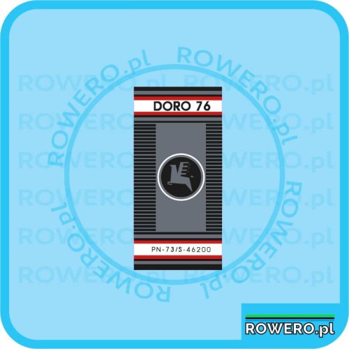 Naklejka Romet Doro 76