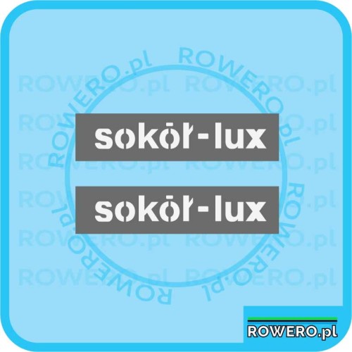 Naklejki na rower ROMET SOKÓŁ LUX szablon do malowania